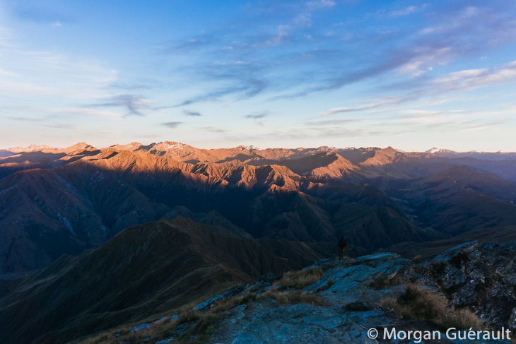 Nature of New Zealand by Morgan Guerault Ben Lomond's Sunrise