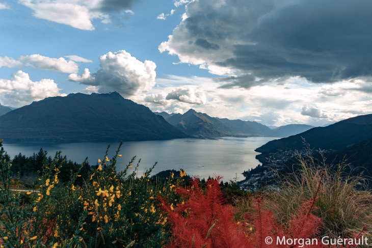 Nature of New Zealand by Morgan Guerault View From Queenstown Hill