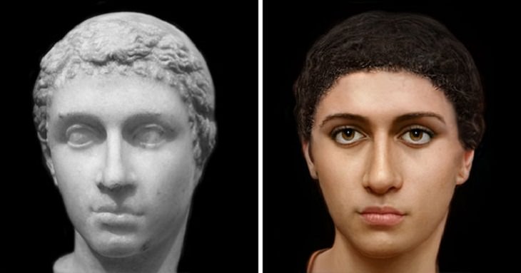 Reconstructed Faces of Ancient People, Cleopatra