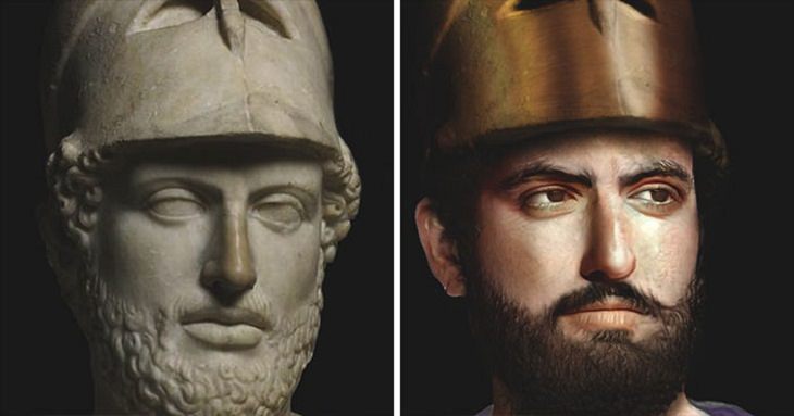 Reconstructed Faces of Ancient People, general Pericles