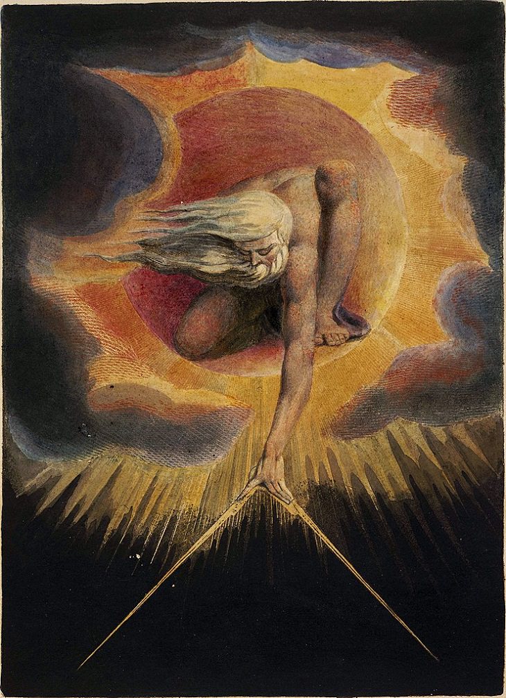 William Blake Paintings,  mythology