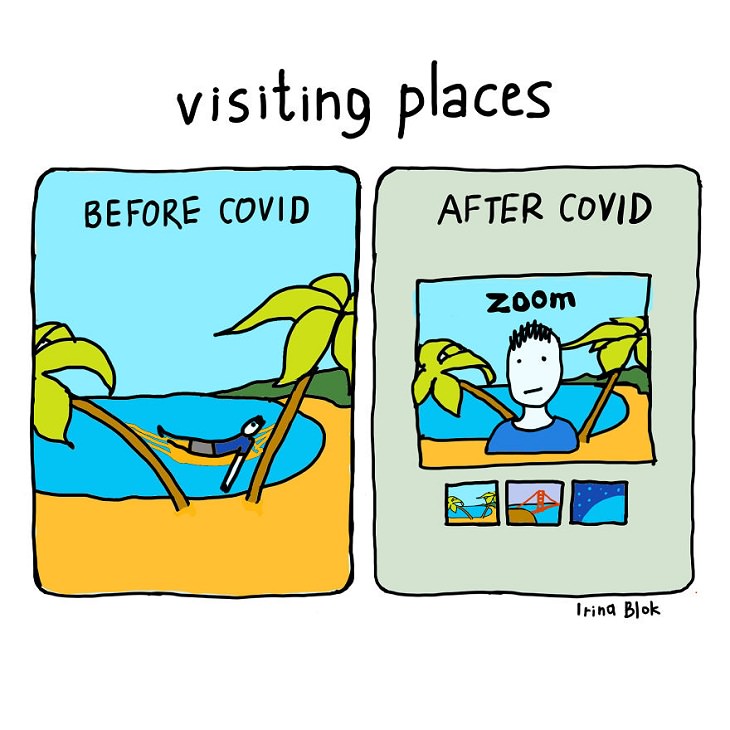 COVID-19 Comics, travel 