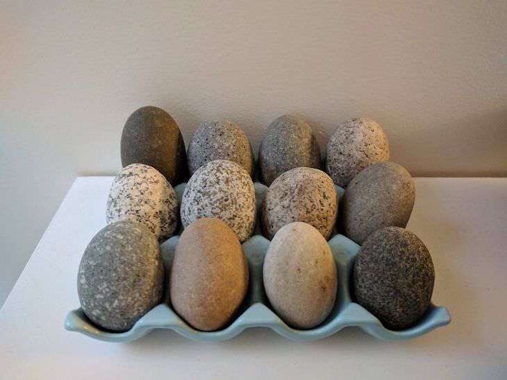 Strange and Unusual Hobbies rocks that look like eggs