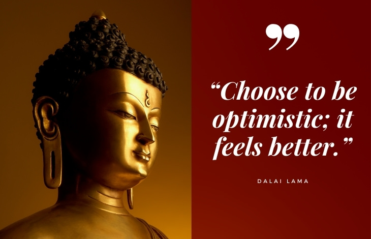 uplifting quotes “Choose to be optimistic; it feels better.”