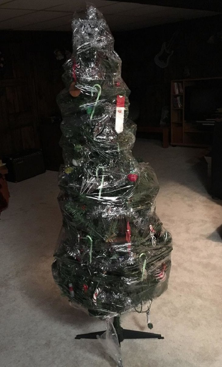 Laziest Christmas Decoration, tree