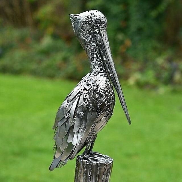 Brian Mock Metal Sculptures bird