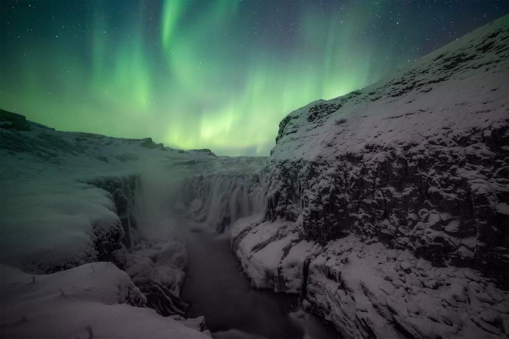 Best Northern Lights Photo of the Year shortlist, “Natural Mystic” by Virginia Yllera 