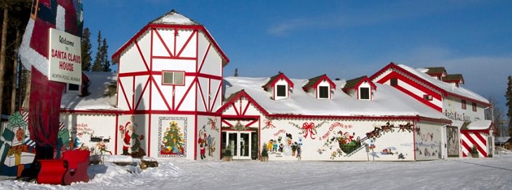 Christmas places, Santa Claus House - North Pole