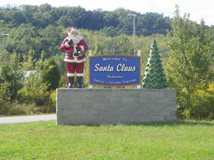 Christmas places, Santa Claus, town