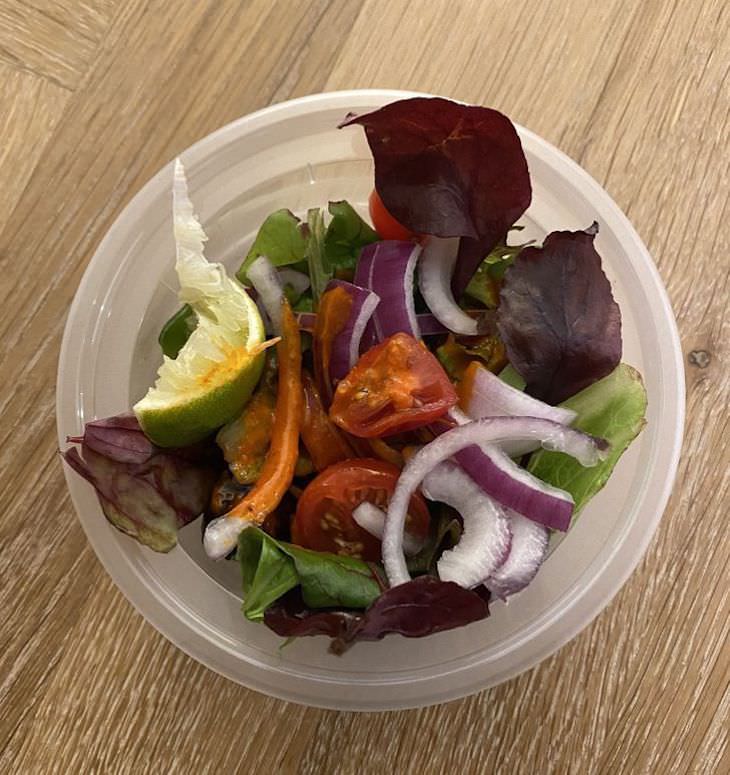 14 Hilariously Underwhelming Takeout Orders salad