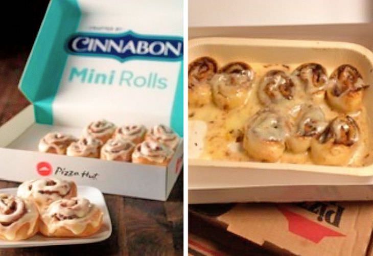 14 Hilariously Underwhelming Takeout Orders, cinnamon buns