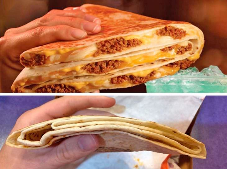 14 Hilariously Underwhelming Takeout Orders tortilla