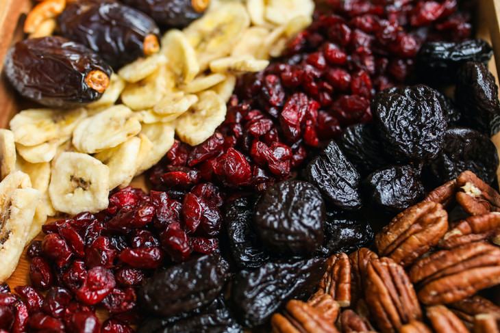 Items That Should Be Kept in the Fridge Dried fruit and nuts