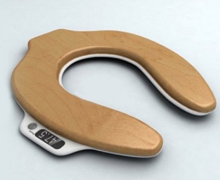Creative Inventions, toilet seat scale