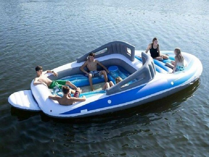 Creative Inventions, inflatable boat 