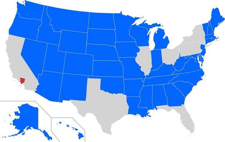 10 Informative and Fun Maps of the United States, populaiton size