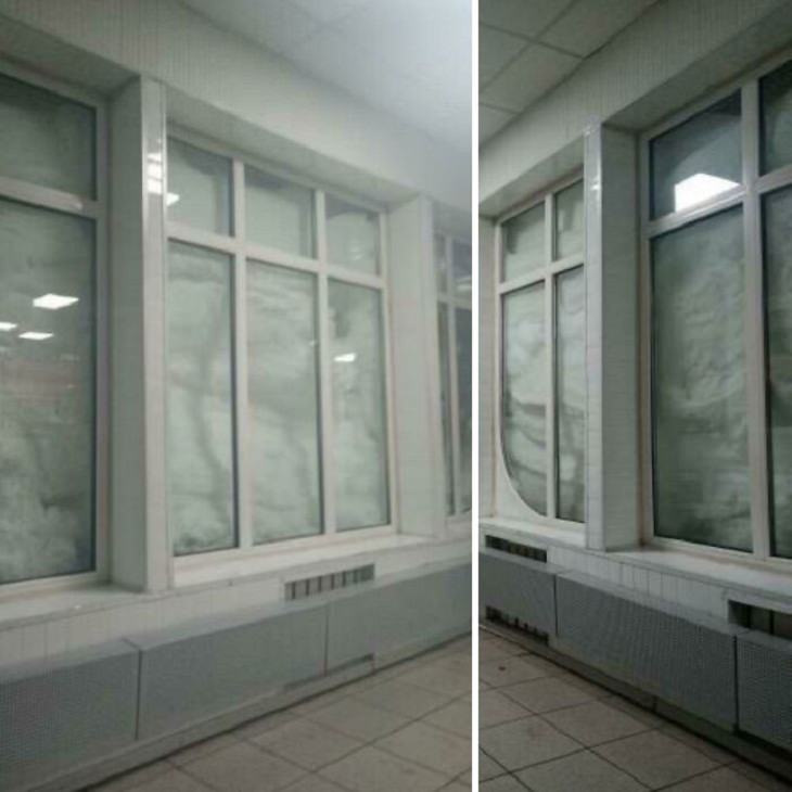 Norilsk, Russia, house, snowed in