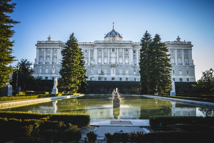 Rezidențe regale Palatul Regal din Madrid, Spania