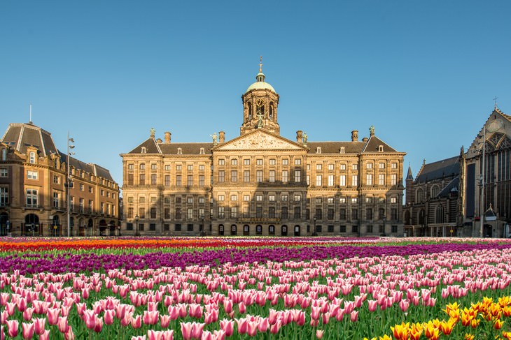 Royal Residences Royal Palace of Amsterdam, the Netherlands