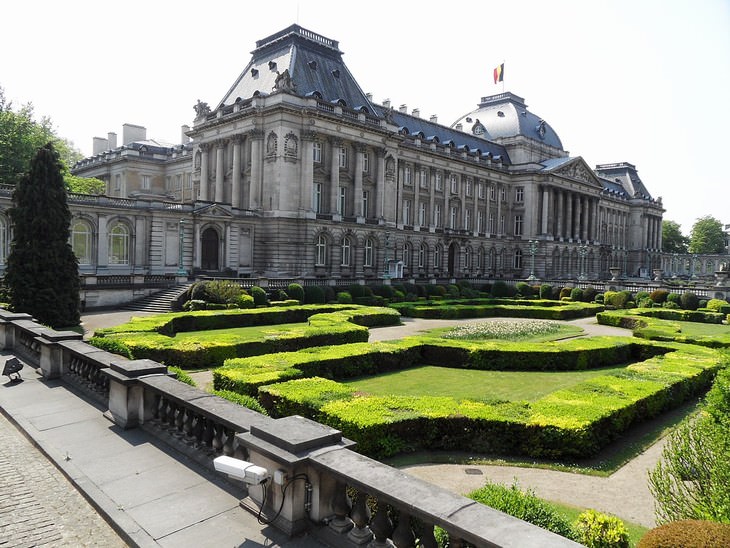 Rezidențe regale Palatul Regal de la Bruxelles, Belgia