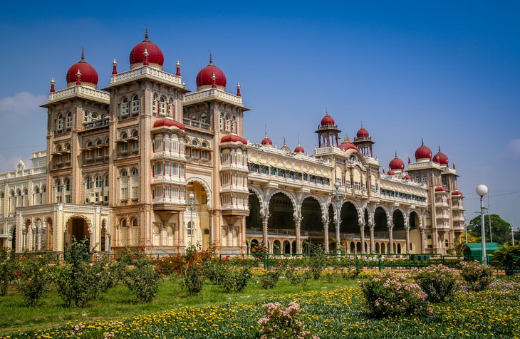 Rezidențe regale 14. Palatul Mysore, Mysore, India