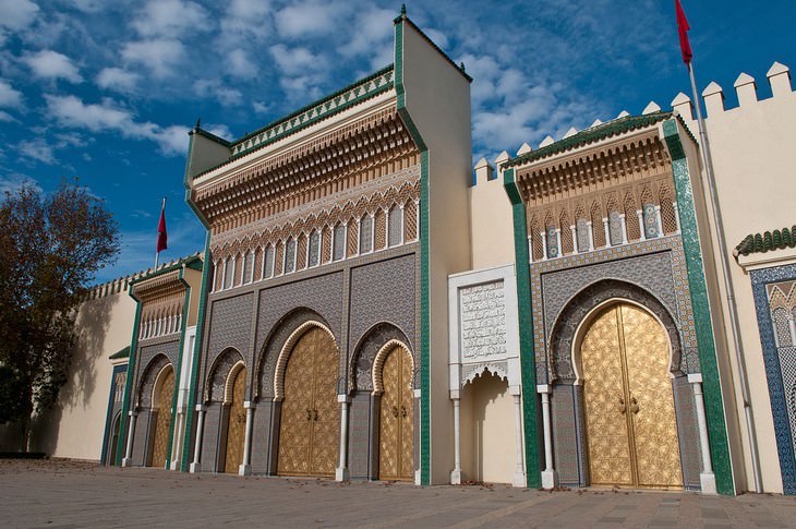 Rezidențe regale Dar el Makhzen, Rabat, Maroc