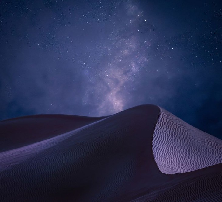 Sharqiya Sands Desert, Omã por Peter Adam Hoszang