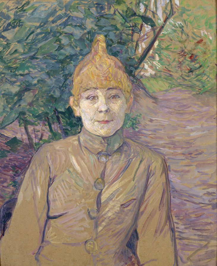 The Streetwalker (also known as Casque d'Or), oil on cardboard, 1891