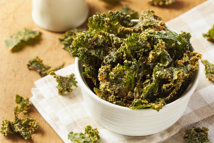 Dehydrated Foods Guide and Recipes kale chips