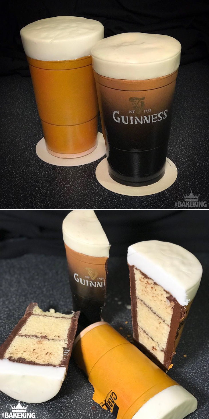 Optical Illusion Cakes by Ben Cullen Guiness