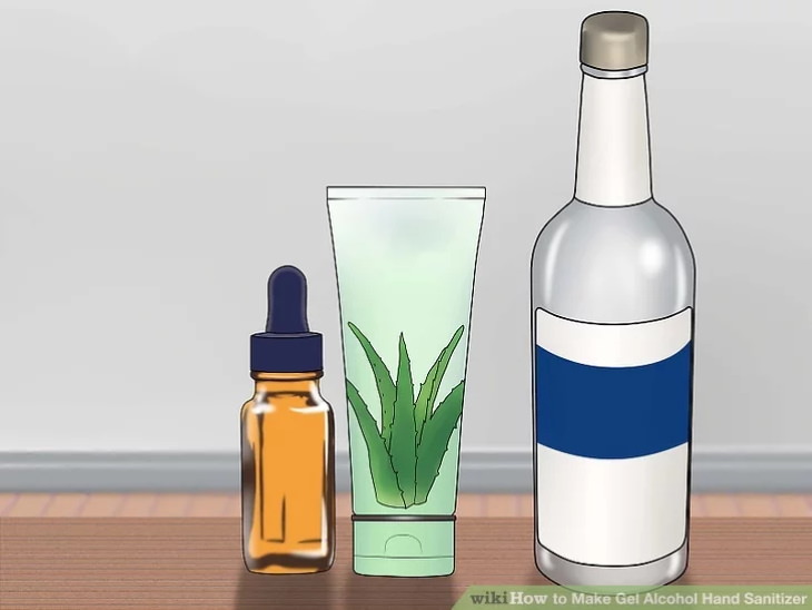 DIY Hand Sanitizer Recipes grain alcohol