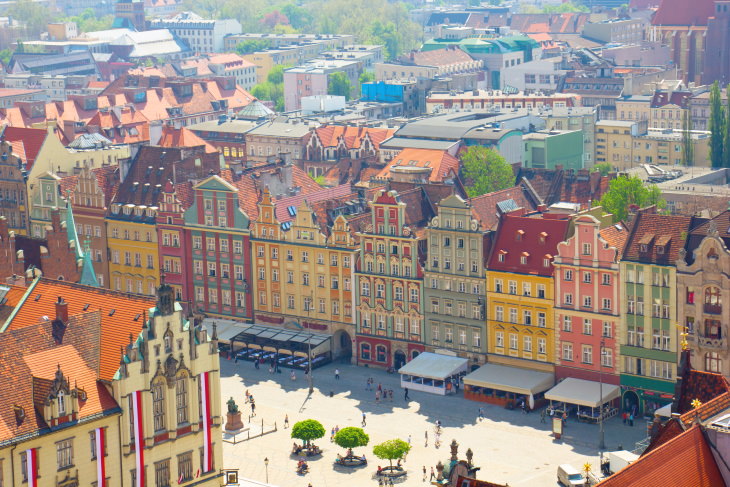 Colorful Towns and Villages Around the World Wrocław, Poland