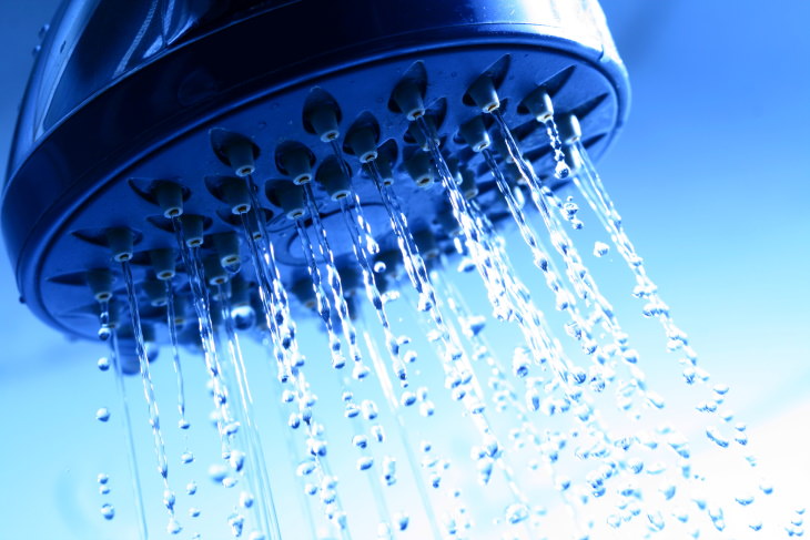   2. Olvidarse de limpiar el cabezal de la ducha.
