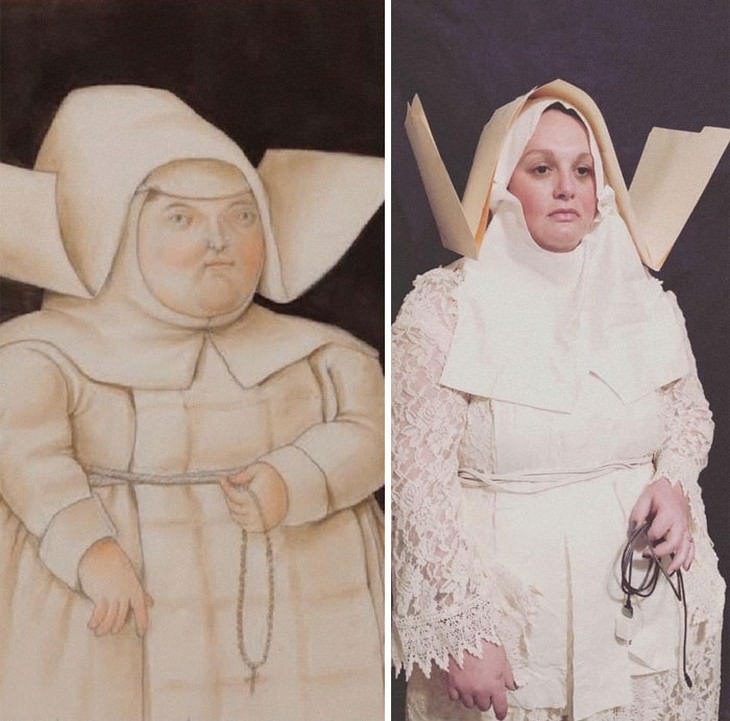 4. Madre Superiora by Fernando Botero
