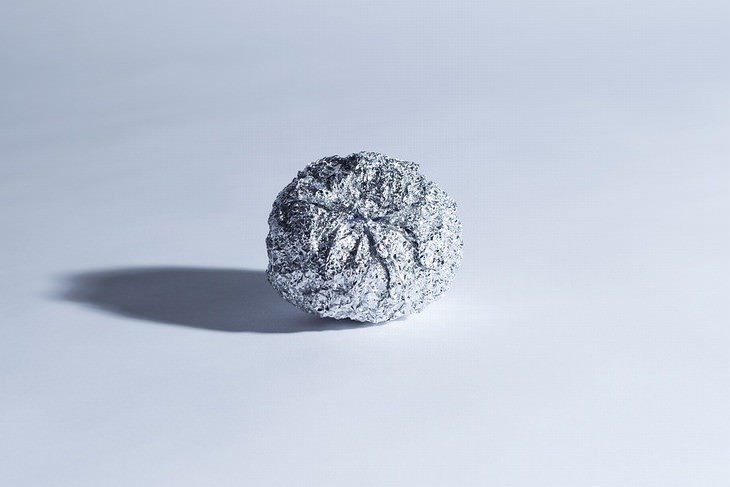 6. A Ball of Tinfoil in the Laundry Dryer
