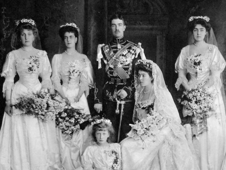 7. Princess Margaret of Connaught (daughter of Prince Arthur and granddaughter of Queen Victoria) married Prince Gustaf Adolf of Sweden (to be King Gustaf VI of Sweden) at St George's Chapel, Windsor Castle, June 15, 1905