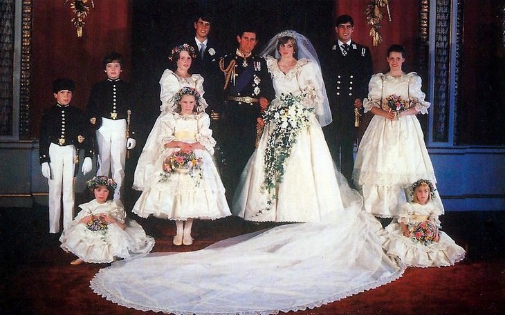13.  Prince Charles (son of Queen Elizabeth II) married Diana Spencer at St Paul's Cathedral, July 29, 1981