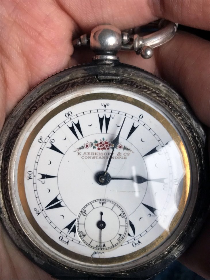 Vintage Things , 140-year-old pocket watch from the Ottoman Empire