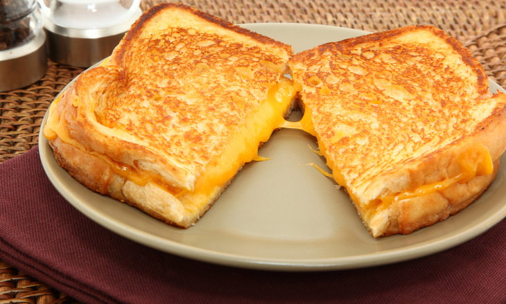 comfort foods The US - Grilled Cheese Sandwich