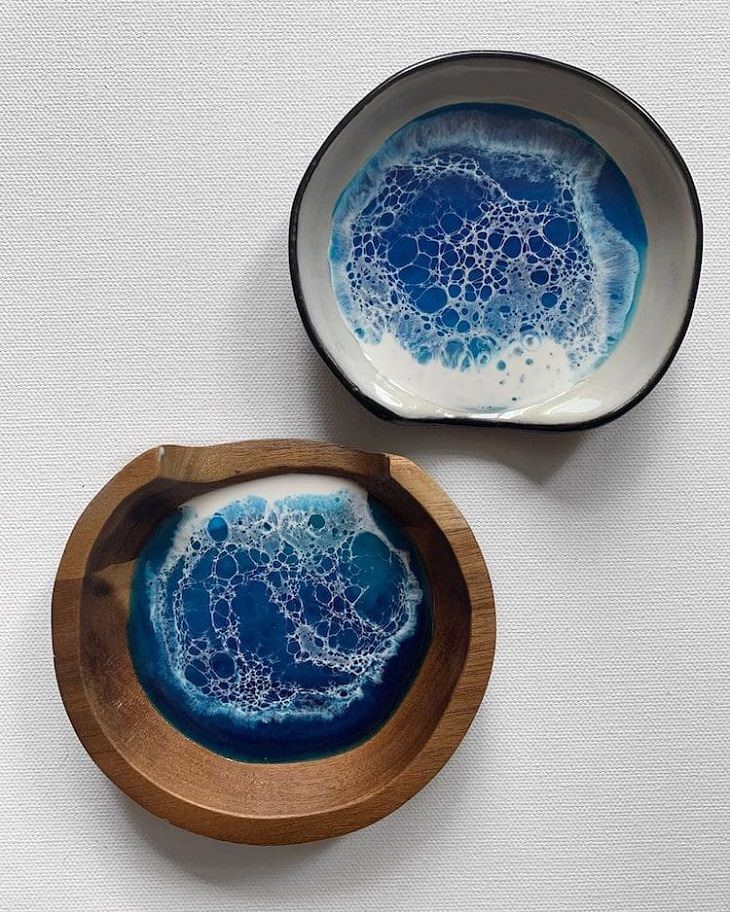 Oceanic Resin Artwork