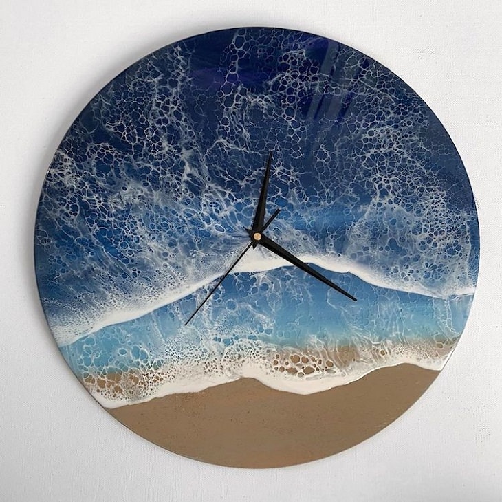 Oceanic Resin Artwork