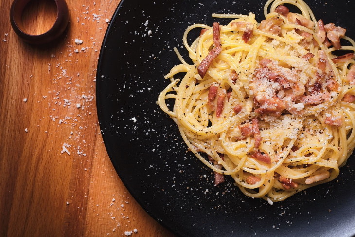 comfort foods italy Spaghetti Alla Carbonara
