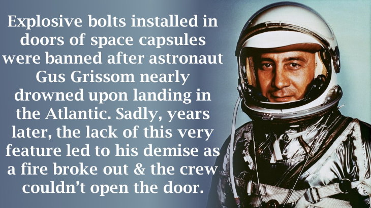 12 Ironic Stories from History Gus Grissom