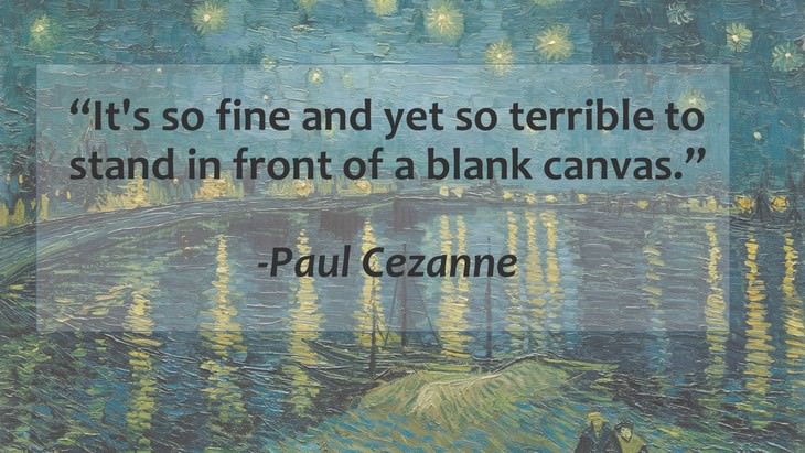 Inspirational Quotes From World’s Great Artists Paul Cezanne