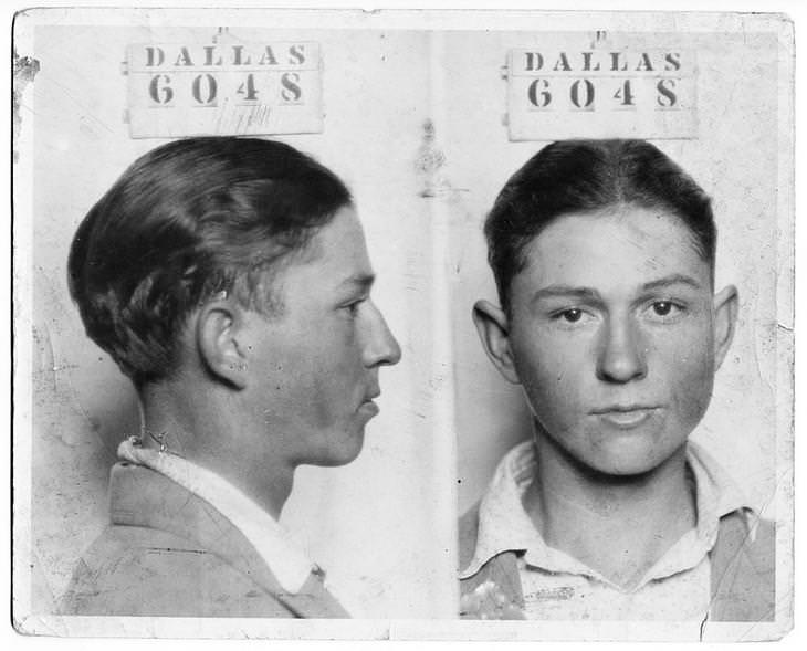 7 Facts about the real life of Bonnie and Clyde mugshot