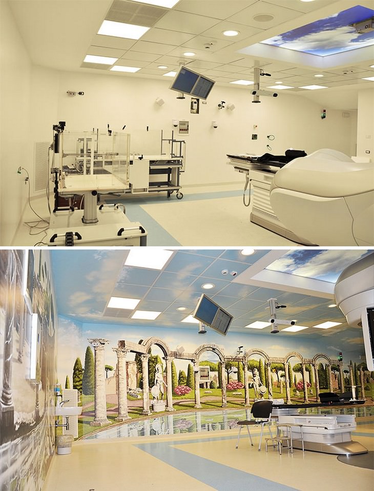 Artist Transforms Hospital Units with Murals