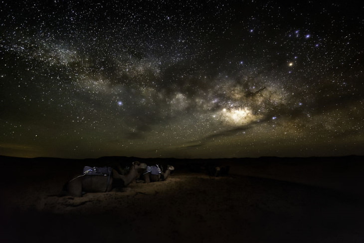Morocco Photography by Aurel Paduraru Saharan night sky
