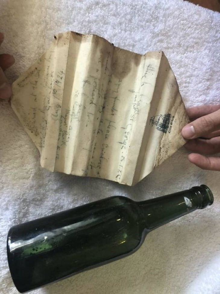 Cool Finds message in a bottle