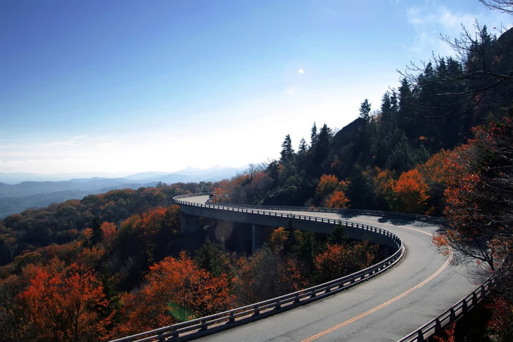 Scenic Road Trips in the USA Blue Ridge Parkway, Carolinas and Virginia