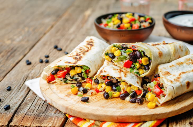  Healthiest Takeout Dishes Bean Burritos